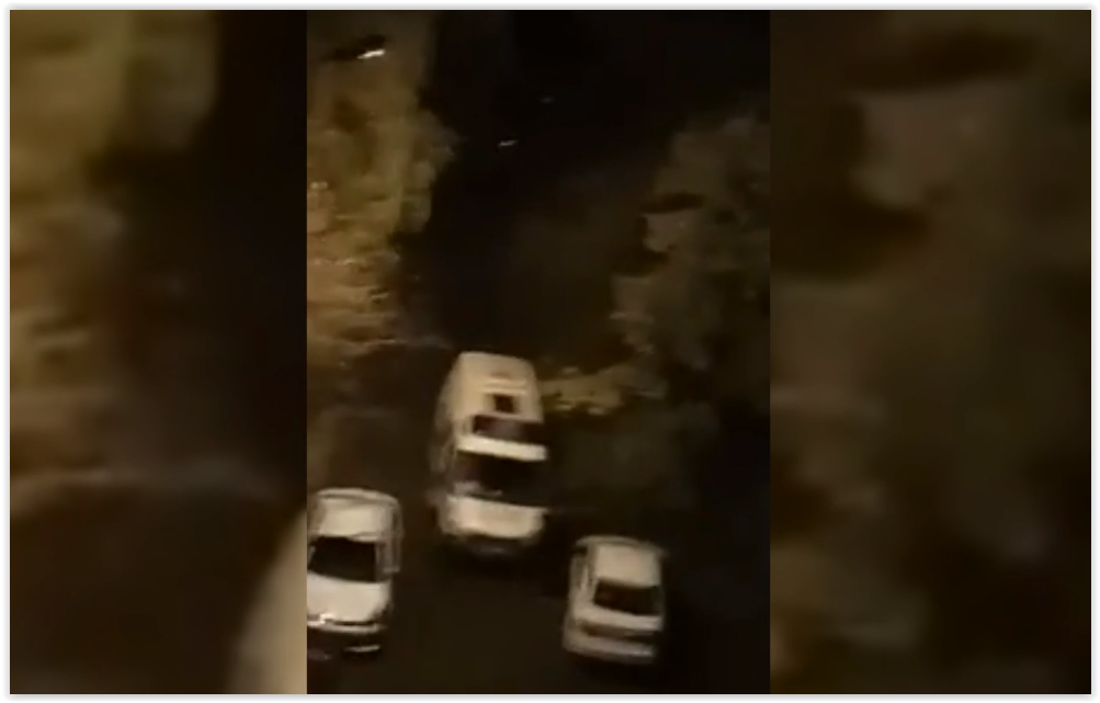 Появилась запись избиения водителя «скорой помощи» в Пушкине