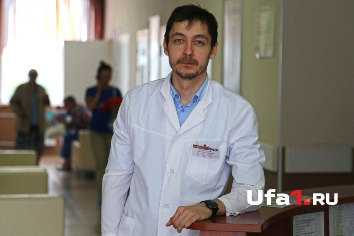 Заместитель главного врача больницы № 13 по поликлинической работе Булат Гарифуллин