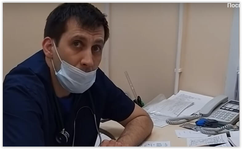 Сибирячка устроила скандал, снимая на камеру работавшего на износ врача