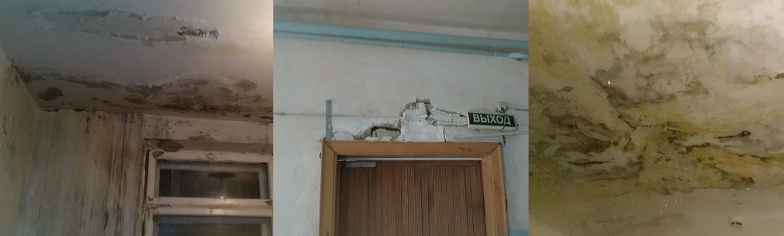 В одной из волгоградских ЦРБ разваливается отделение хирургии 1956 года постройки