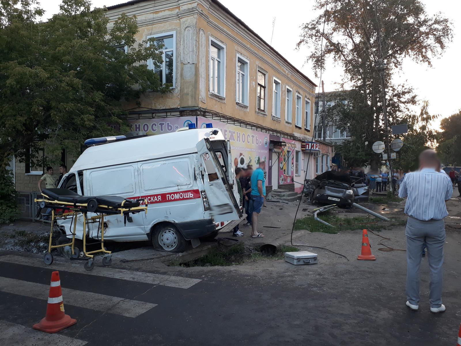 В Тамбовской области в ДТП со «скорой» погибла фельдшер 3