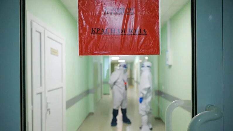 Магадане реанимационное отделение инфекционного госпиталя заполнено на 100%