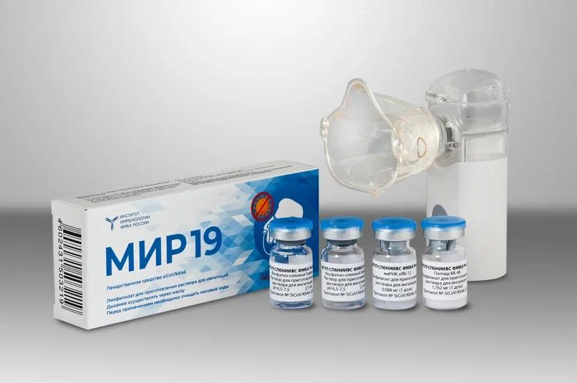 В России зарегистрировали препарат для лечения коронавируса «МИР 19»