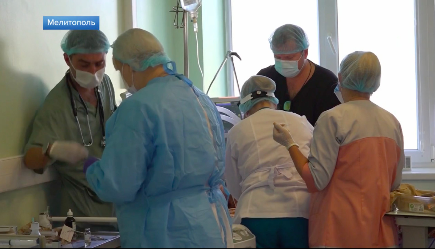 Российские медики помогают коллегам из Запорожской области осваивать новые протоколы лечения пациентов