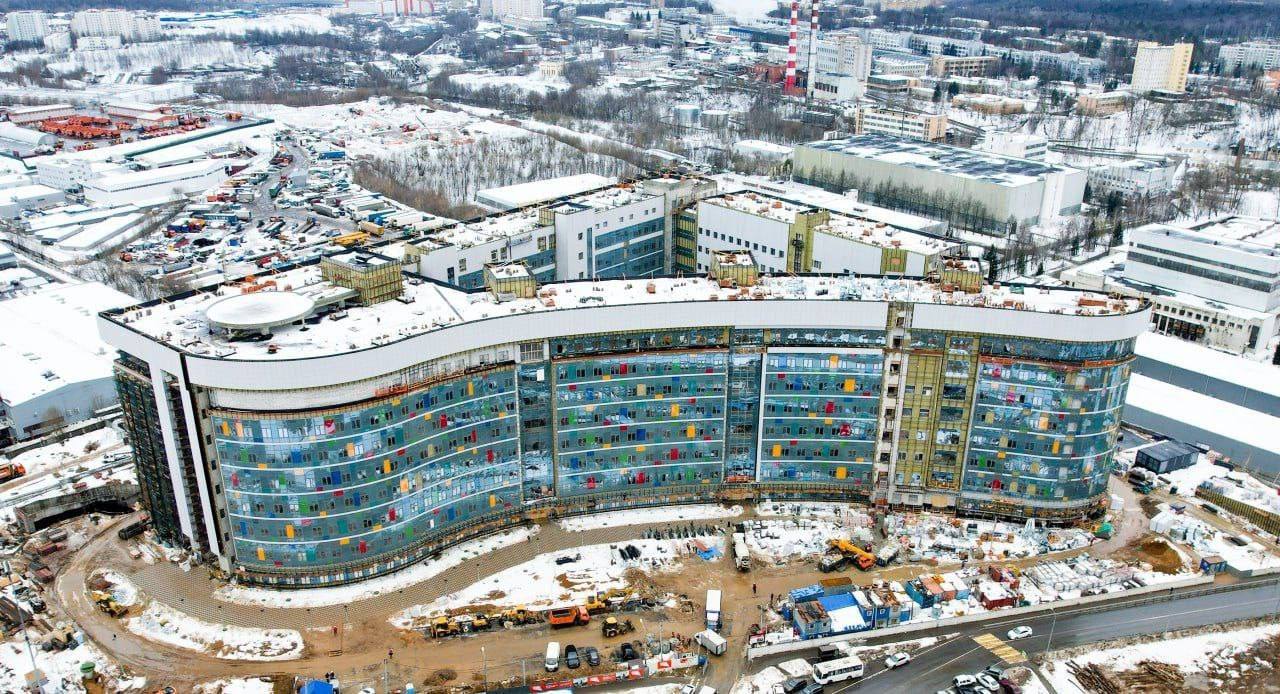Детская больница, которую называют крупнейшей в Подмосковье, будет носить имя Рошаля