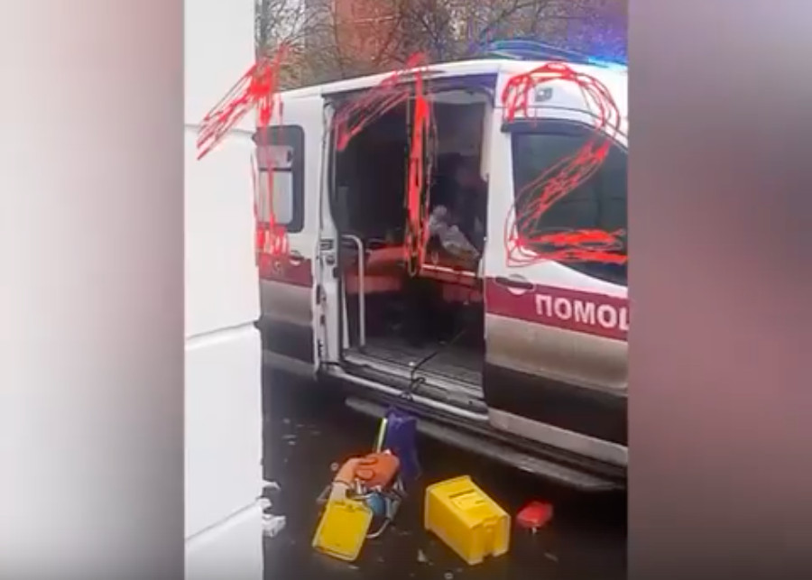 На пациента, разгромившего скорую помощь, завели административное дело о мелком хулиганстве