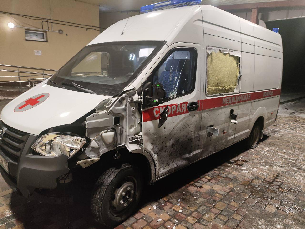 ВСУ атаковали машины скорой помощи в трёх областях: три сотрудника погибли, двое пострадали