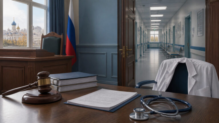 Иллюстрация к новости о решении суда по восстановлению заведующей отделением.
