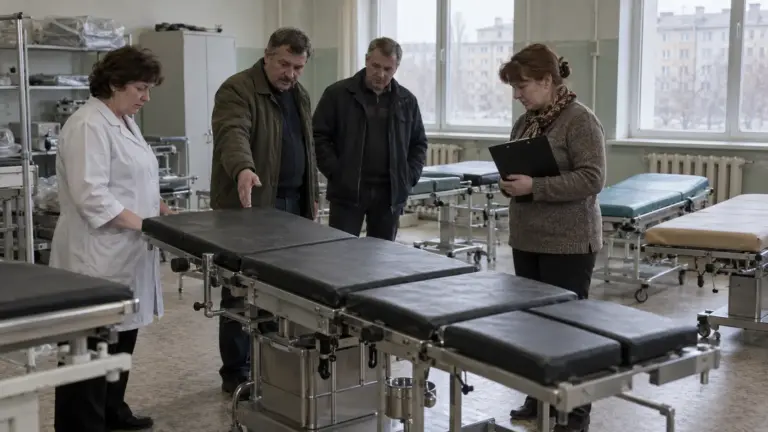 Иллюстрация к новости о передаче оборудования клиники сотрудникам в счёт долга по зарплате